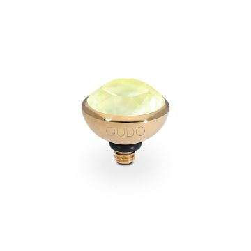 Qudo kivi BOTTONE 10 mm - Gold/Soft Yellow Ignite