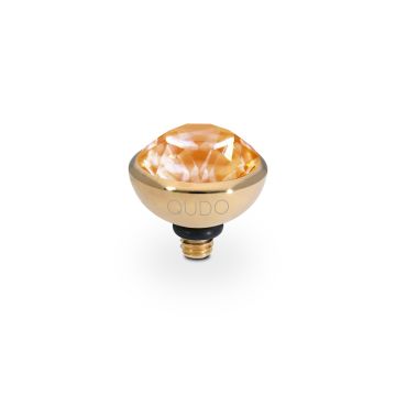 Qudo kivi BOTTONE 10 mm - Gold/Mango Ignite
