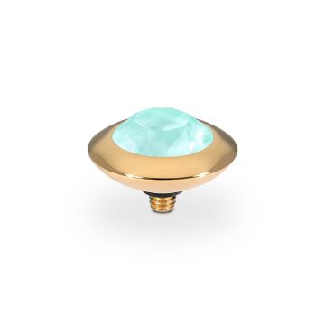 Qudo kivi TONDO 13 mm - Gold/Soft Mint Ignite