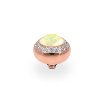Qudo kivi TONDO Deluxe 10 mm - Rose Gold/Soft Yellow Ignite