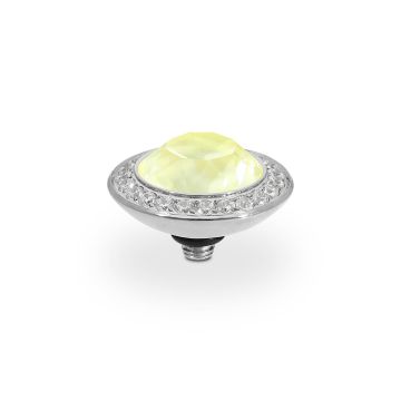 Qudo kivi TONDO Deluxe 13 mm - Silver/Soft Yellow Ignite