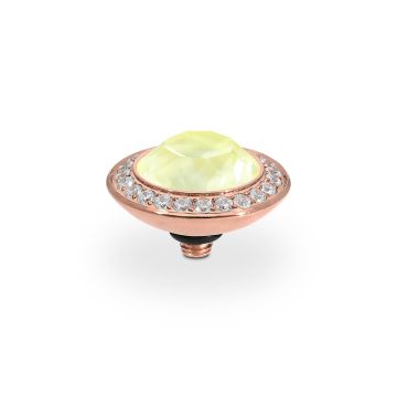 Qudo kivi TONDO Deluxe 13 mm - Rose Gold/Soft Yellow Ignite