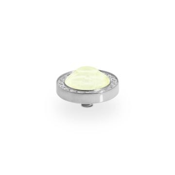 Qudo kivi CANINO Deluxe 10,5 mm - Silver/Soft Yellow Ignite