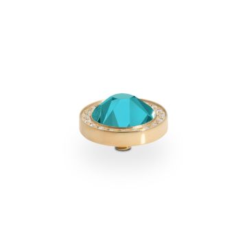 Qudo kivi CANINO Deluxe 10,5 mm - Gold/Pine Green Ignite