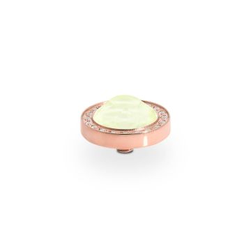 Qudo kivi CANINO Deluxe 10,5 mm - Rose Gold/Soft Yellow Ignite