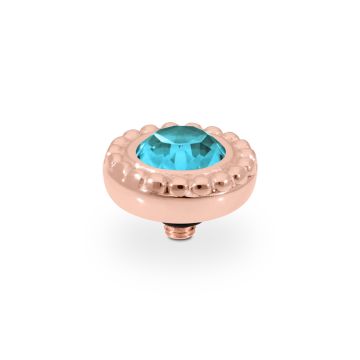 Qudo kivi GHIARE 11 mm - Rose Gold/Pine Green Ignite