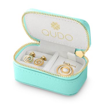 Qudo ehtekomplekt CIRCOLI - Gold/Crystal