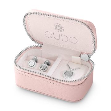 Qudo ehtekomplekt CUORICINO - Silver/Crystal