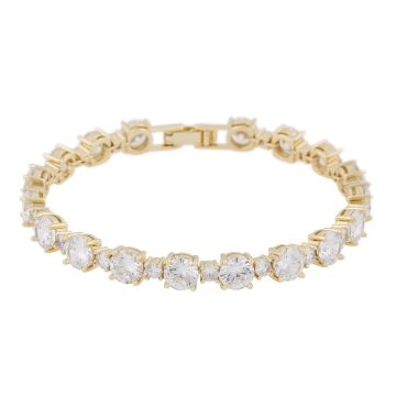 SNÖ bracelet Envy - gold/clear