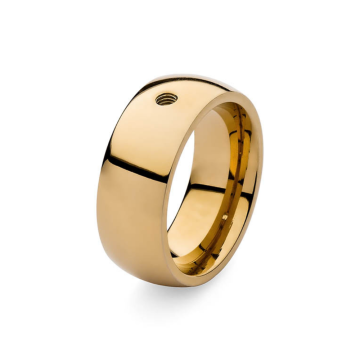 Qudo Interchangeable BASIC BIG baassõrmus - Gold