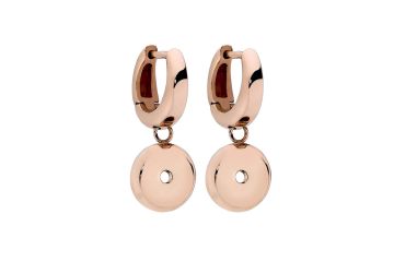 Qudo BASIC baaskõrvarõngad - Rose Gold