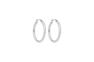 Qudo NAPOLI baaskõrvarõngad 30mm - Silver