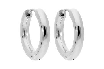 Qudo kõrvarõngad ANETO 20 mm - Silver