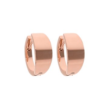Qudo kõrvarõngad SERRO 20 mm - Rose Gold