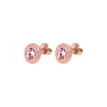 Qudo kõrvarõngad GHIARE - Rose Gold/Light Rose