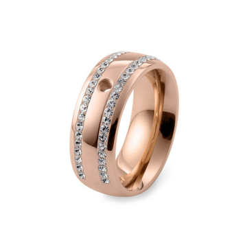 Qudo Interchangeable LECCE baassõrmus - Rose Gold