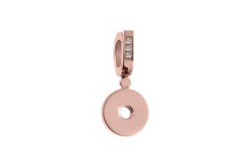 Qudo MIRANO Deluxe baasripats - Rose Gold/Crystal