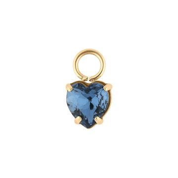 Qudo Charm ripats SALICE - Kuld/Dark Blue