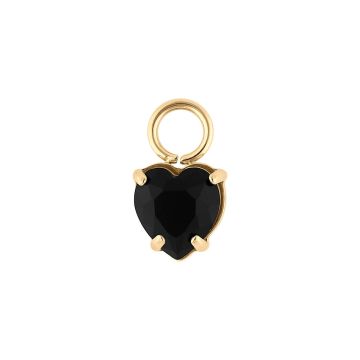 Qudo Charm ripats SALICE - Kuld/Jet
