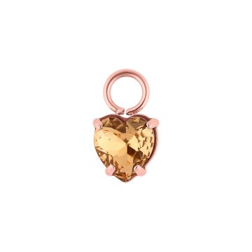 Qudo Charm ripats SALICE - Roosa kuld/Champagne