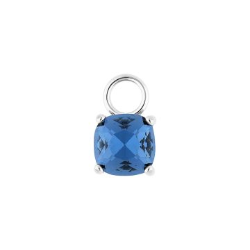 Qudo Charm ripats CELSO 8mm - Hõbe/Dark Blue