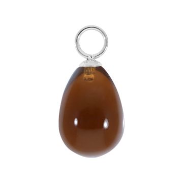 Qudo Charm ripats COMINI - Silver/Topaz