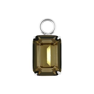 Qudo Charm ripats ORRIA - Silver/Black Diamond
