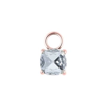Qudo Charm ripats CELSO - Rose Gold/Crystal