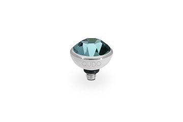 Qudo kivi BOTTONE 10 mm - Silver/Smoked Sapphire