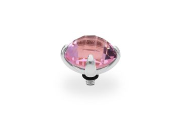Qudo kivi SEANO 13 mm - Silver/Light Rose