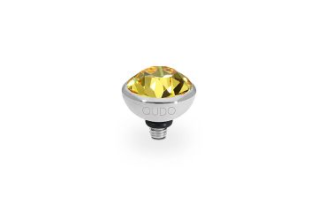 Qudo kivi BOTTONE 10 mm - Silver/Light Topaz