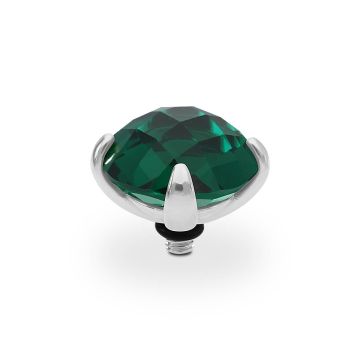 Qudo kivi SEANO 13 mm - Silver/Emerald