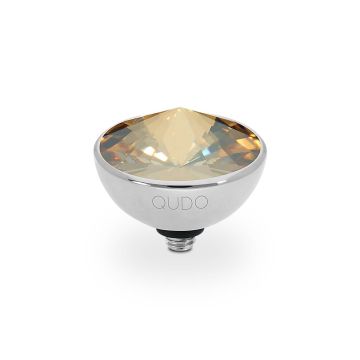 Qudo kivi BOTTONE 13 mm - Silver/Golden Shadow