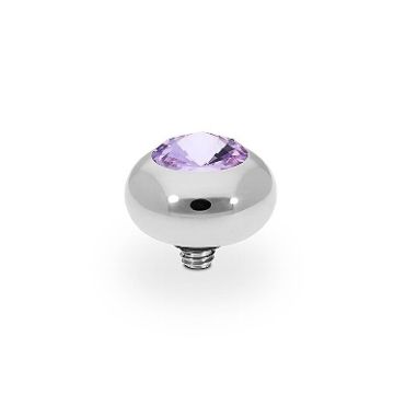 Qudo kivi TONDO 10 mm - Silver/Violet