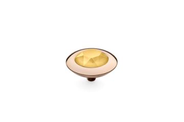 Qudo kivi TONDO 13 mm - Rose Gold/Buttercup