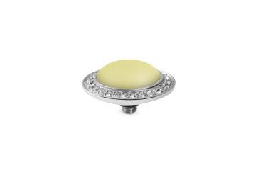 Qudo kivi TONDO DELUXE 16 mm - Silver/Pastel Yellow Pearl