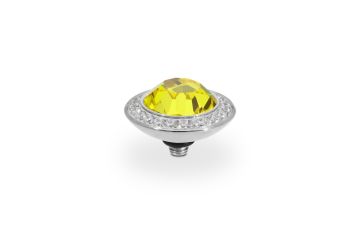 Qudo kivi TONDO DELUXE 13 mm - Silver/Citrine