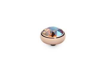 Qudo kivi SESTO 10 mm - Rose Gold/Light Colorado Topaz Shimmer