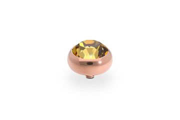 Qudo kivi SESTO 10mm - Roosa kuld/Golden Topaz