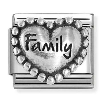 Nomination Composable Classic lüli kõrge südamega Family