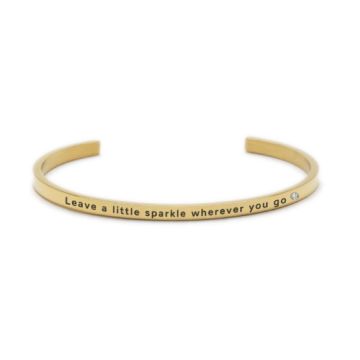 OLLA käevõru Leave a little sparkle wherever you go - kuld