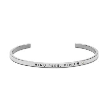 OLLA käevõru MINU PERE - hõbe