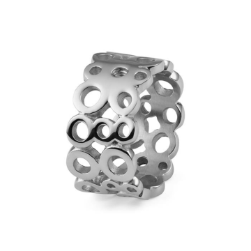 Qudo Interchangeable ANCONA baassõrmus - Silver