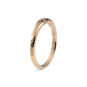 Qudo Interchangeable FINE baassõrmus - Gold
