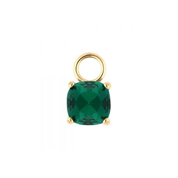 Qudo Charm ripats CELSO - Gold/Emerald