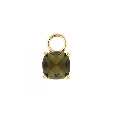 Qudo Charm ripats CELSO - Gold/Black Diamond