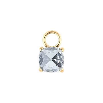 Qudo Charm ripats CELSO - Gold/Crystal