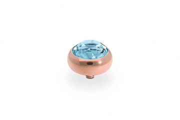Qudo kivi SESTO 10 mm - Rose Gold/Aquamarine Ignite