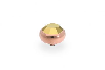 Qudo kivi SESTO 10mm - Roosa kuld/Crystal Aurum