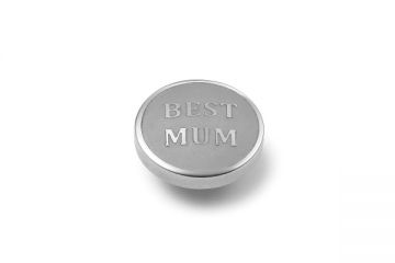 Qudo kivi AMALFI 9 mm - Silver/Best Mum